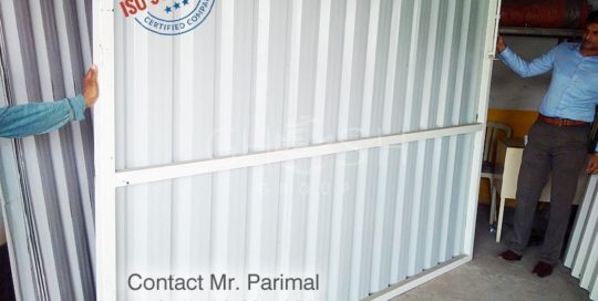 Corrugated Sheet Gate -manufacturer - Globe Metals UAE