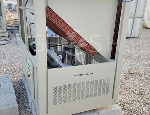 Labour accommodation water chiller in Dubai
