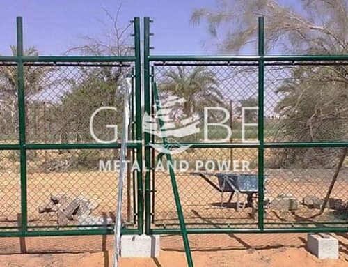 Temporary fencing construction sites in Dubai