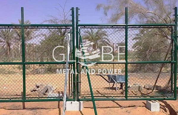 Temporary fencing construction sites in Dubai